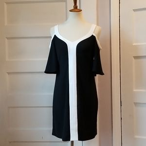 Cynthia Steffe Cold Shoulder Dress, Size 4